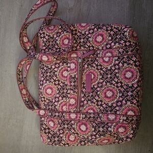 Vera Bradley Pink and Black Tote Bag